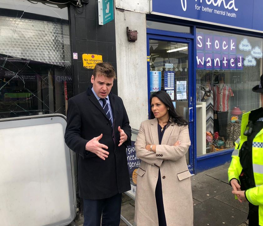 tom and priti patel