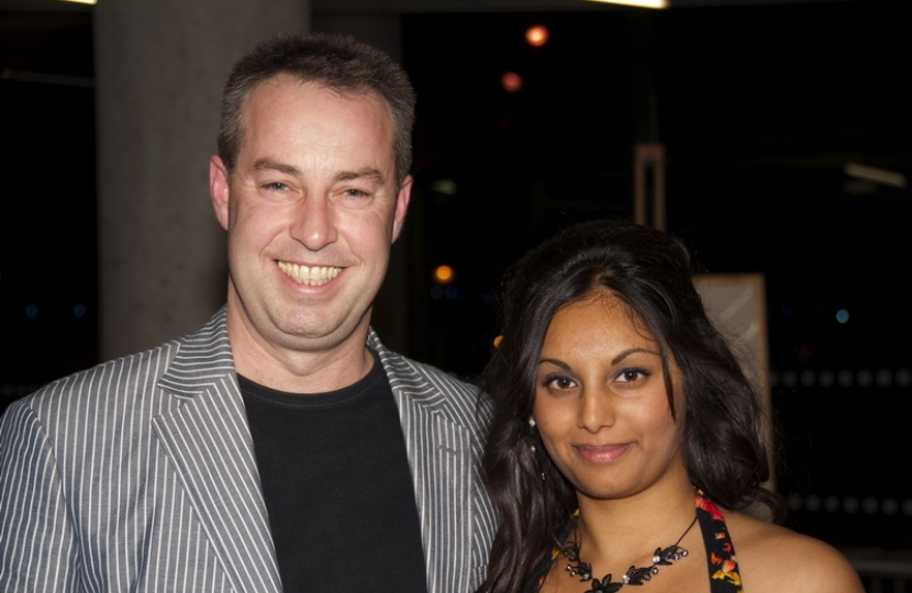 'Cllr Stroet meets Sanctuary Co-ordinator Melissa Day'